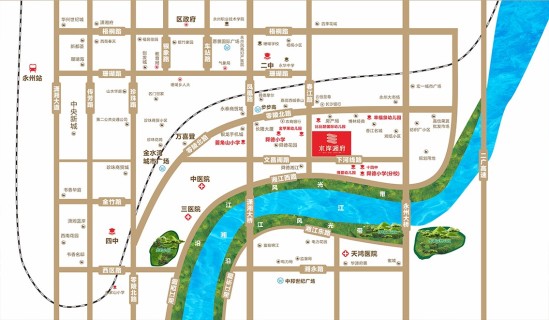 水岸湘府位置图