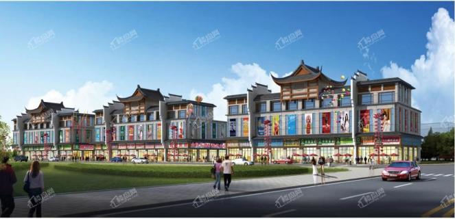江华建材汽贸物流城效果图