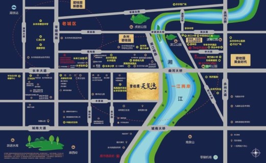 碧桂园·天玺湾位置图